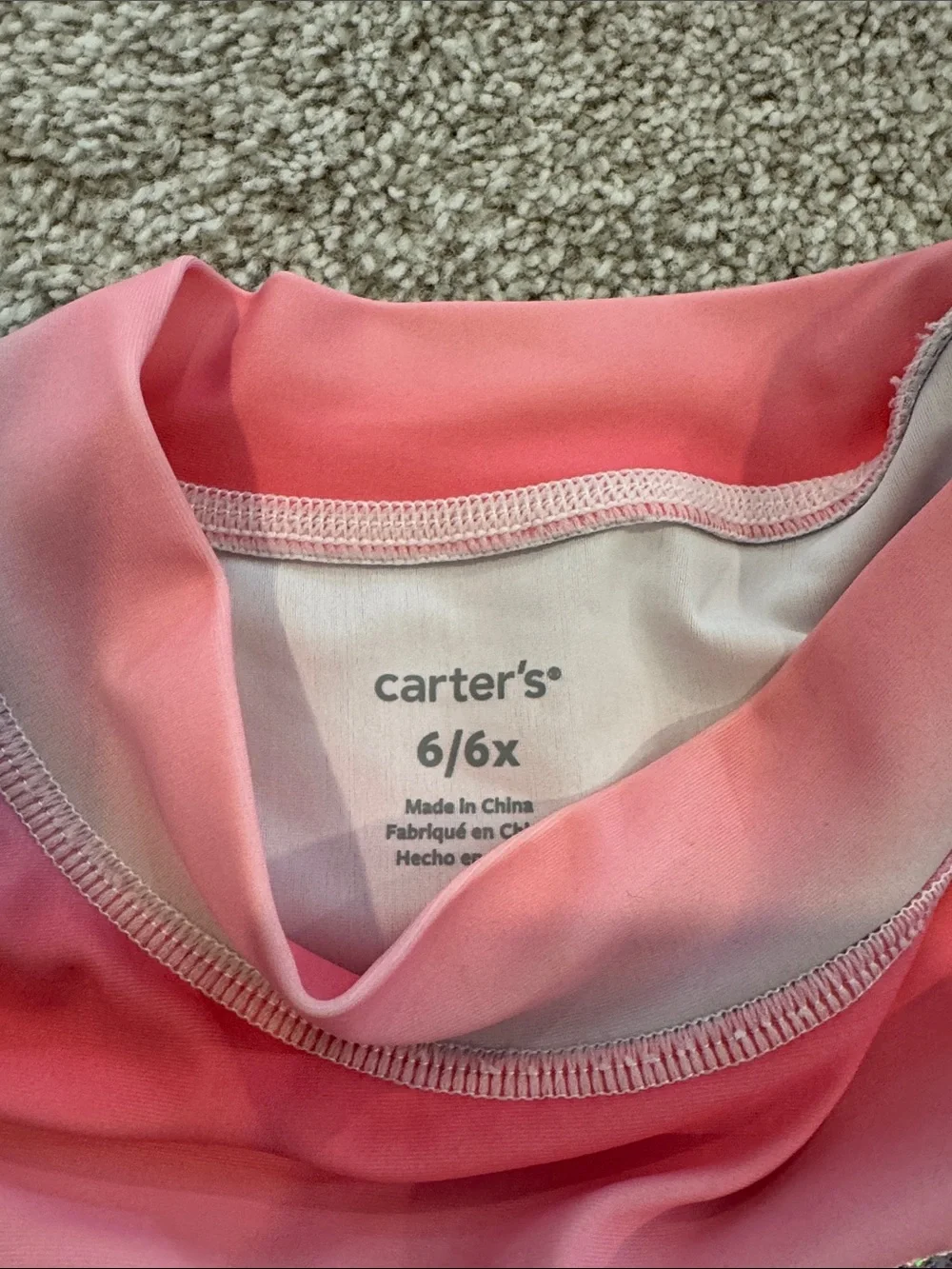 Carters colorful girls